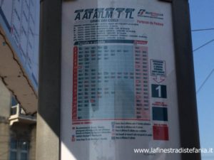 Bus timetable for Abano Terme da Padova, Busfahrplan für Abano Terme da Padova