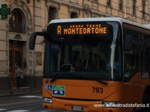 How to get from Padua station to Abano Terme.